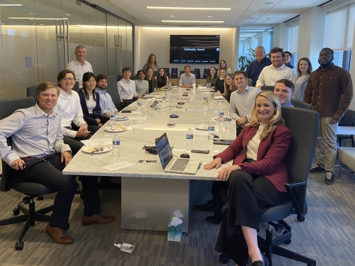 A&M Alumni Lunch and Learn event in Houston.