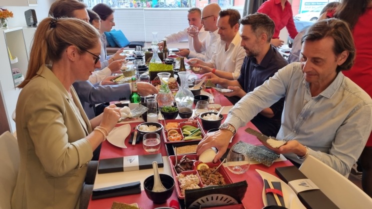Reconnecting Over Sushi in Munich, Germany | May 2023